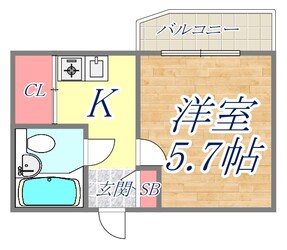 ステラハウス4-900の物件間取画像